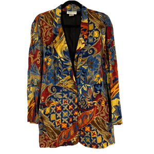Colorful Fall blazer size M
W8